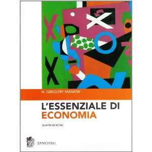   essenziale di economia (9788808043993) N. Gregory Mankiw Books