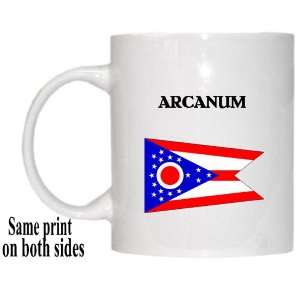  US State Flag   ARCANUM, Ohio (OH) Mug 