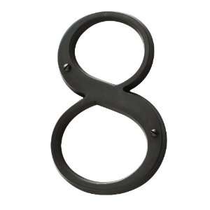  Baldwin 90678.102 House Number 8, Oil Rubbed Bronze