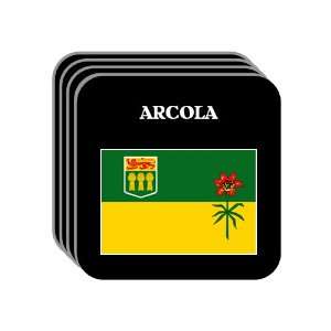  Saskatchewan   ARCOLA Set of 4 Mini Mousepad Coasters 