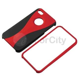  with apple iphone 4 4s red black cup shape quantity 1 this snap on