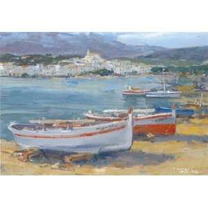  Tomas Guillen   Marina II Size 20x14 by Tomas Guillen 