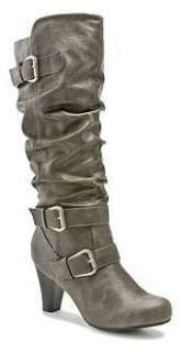 MADDEN GIRL Tall Slouch Boots in Black, Tan and Grey  