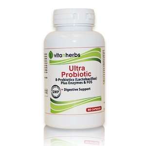 Vitanherbs ULTRA PROBIOTIC, 90 Capsules Health & Personal 