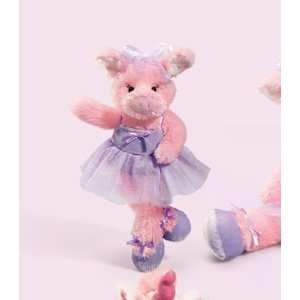   Priscilla Ballerina Pig 9 Stuffed Animal Plush Pink Pig Toys & Games