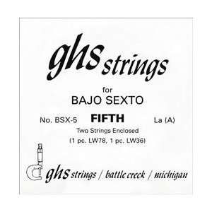  GHS HM GHS BSX5 SNGL BAJO SEXTO 5TH STR (2 PACK) Musical 