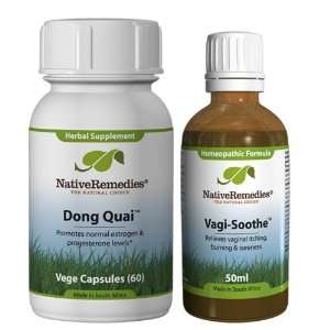  Native Remedies Vagi Soothe and Dong Quai ComboPack 