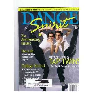 Dance Spirit Sept. 2000 Argentinas Tap Twins, What Its Like to Dance 