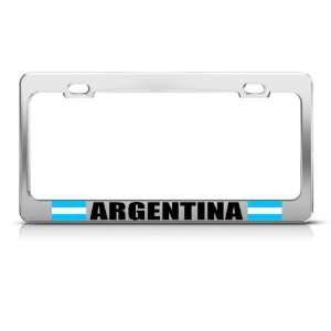  Argentina Flag Argentinean Country license plate frame 