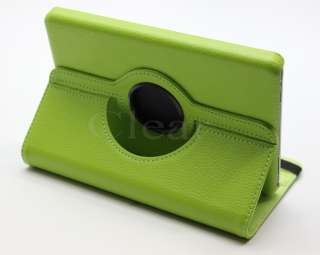  Kindle Fire 360° Rotating PU Leather Case w/ Swivel Stand 