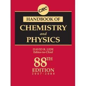  CRC Handbook of Chemistry and BYLide Lide Books