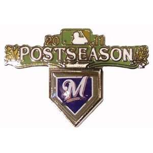  Milwaukee Brewers 2011 Post Season Pin