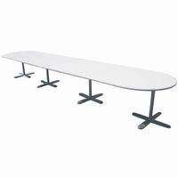 18ft Steel Case Vecta Large Modular Conference Table  