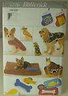 PET DOG or CAT COAT BED STOCKING MAT TOY 4226 BUTTERICK
