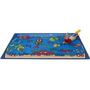  Alphabet Aquarium   Rectangle, by Carpets for Kids Toys & Games