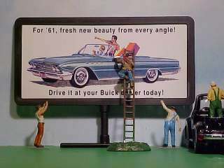 1961 Buick Invicta Convertible Billboard 0 1/43  
