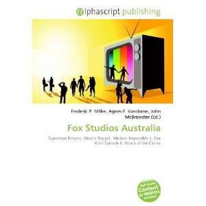  Fox Studios Australia (9786133887190) Books