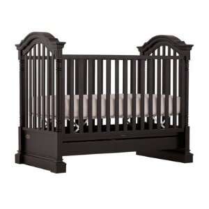  Mirella Fixed Side Crib in Rubbed Black
