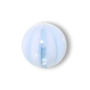  5mm Sky Blue Striped Beach Ball Replacement Ball Jewelry