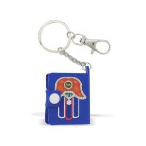   Travel Prayer Key Holder with Rubber Book Cover 