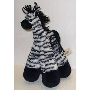    12 Funny Feet Zebra; Plush Stuffed Toy Doll 