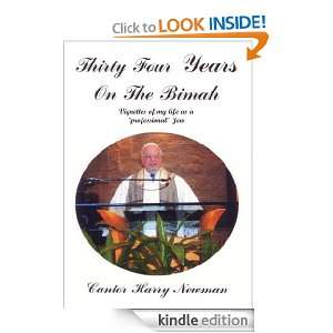   as a professional Jew Cantor Harry Newman  Kindle Store