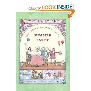    Summer Party Cynthia/ Halperin, Wendy Anderson (ILT) Rylant Books