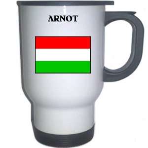  Hungary   ARNOT White Stainless Steel Mug Everything 