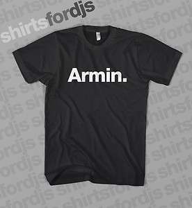 Armin Van Buuren Helvetica T Shirt DJ ALL SIZES House  