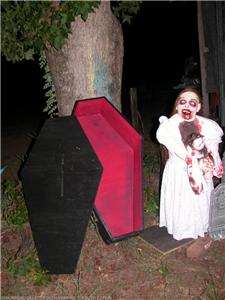   prop Haunted attraction child VAMPIRE dracula vamp prop  