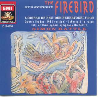   Firebird Suite / 4 Etudes / Scherzo a la Russe (two orchestrations