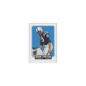  2000 Topps Unitas Reprints #R8   Johnny Unitas 1964 