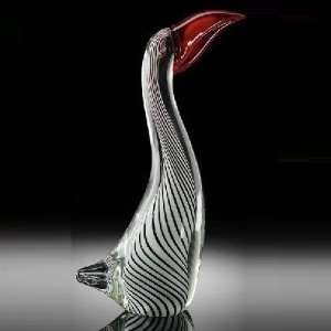  Toucan Art Glass Sculpture