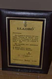 RARE RETIRED LIMITED EDITION LLADRO 1520 LISTEN TO QUIXOTE VALEROSO 