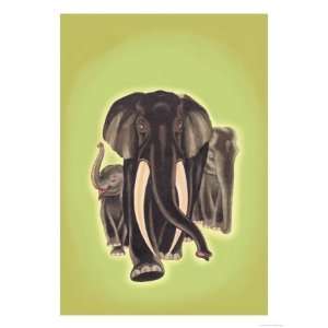   Animals Giclee Poster Print by Robert Harrer, 24x32