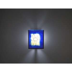  FN2IO Outdoor Wall Sconce with Single Magic Art Glass 