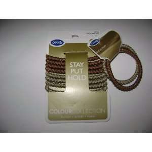  GOODY COLOUR COLLECTION BLONDE HAIR ELASTICS ++ STAY PUT 