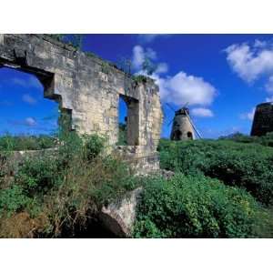 Sugar Plantation Ruins, Bettys Hope, Antigua, Caribbean Photographic 