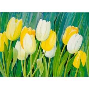  Tulips by Franz Heigl. Size 35.5 inches width by 27.5 