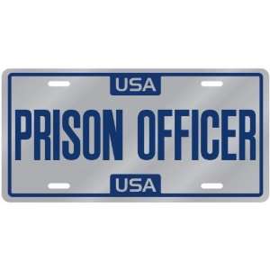 New  Usa Prison Officer  License Plate Occupations 