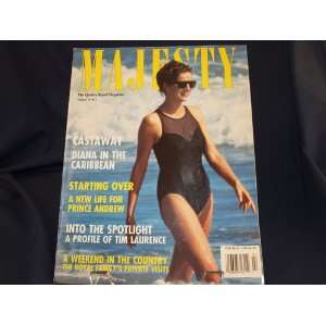  MAJESTY MAGAZINE, VOL.14, NO. 2, FEBRUARY 1993 (DIANA IN 