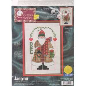   Noel Santa ; Christmas Counted Cross Stitch Kit Arts, Crafts & Sewing