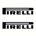 Pirelli Decal Set Kit fenders Bike Motorcycle Stickers Fairing 