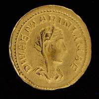 MARINIANA Roman Imperial Gold Aureus Replica Coin  