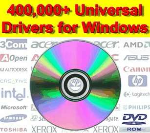 400,000 Universal Windows Drivers VAULT XP/Vista  