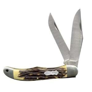 com Schrade Uncle Henry Folder BOWIE KNIFE 400 Series Stainless Steel 