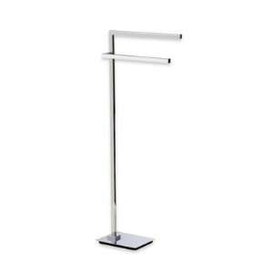  Urania Free Standing Towel Stand in Chrome