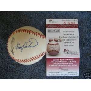 Autographed Gary Carter Baseball   expos Jsa coa   Autographed 