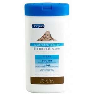   First Years Cooling Diaper Rash Wipes (3 Pack)