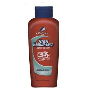 Old Spice High Endurance Body Wash 3X Clean Guaranteed Pure Sport 23.6 